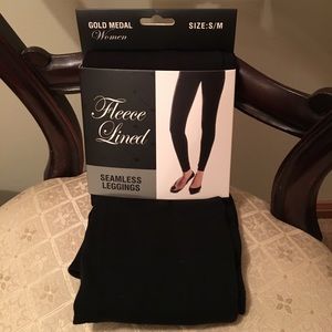 Women's Fleece-lined Seemless Leggings