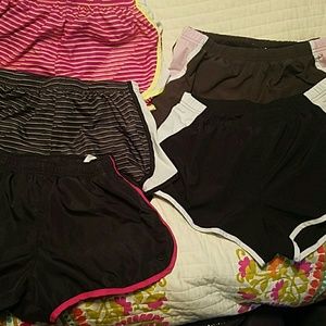 5 Pairs of running shorts