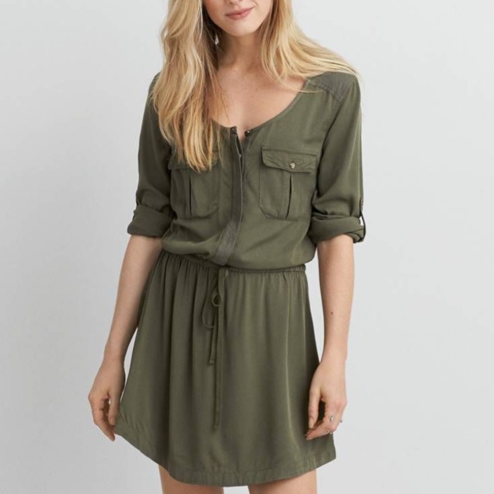Green dress