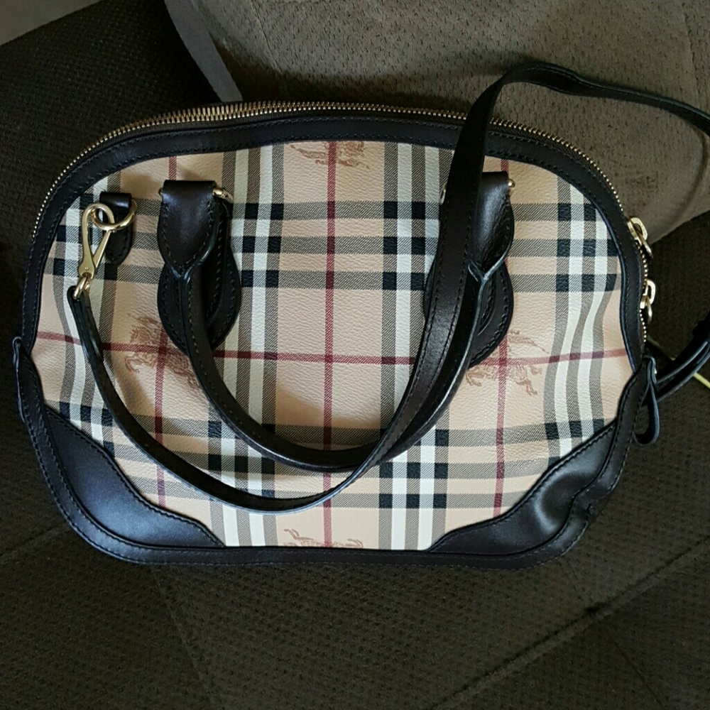 *SOLD*Burberry orchard haymarket bag ( no trades)