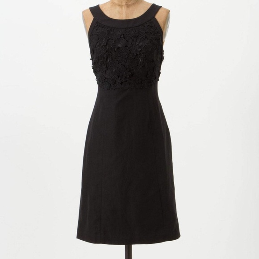 Anthropologie Oleander Openwork Dress