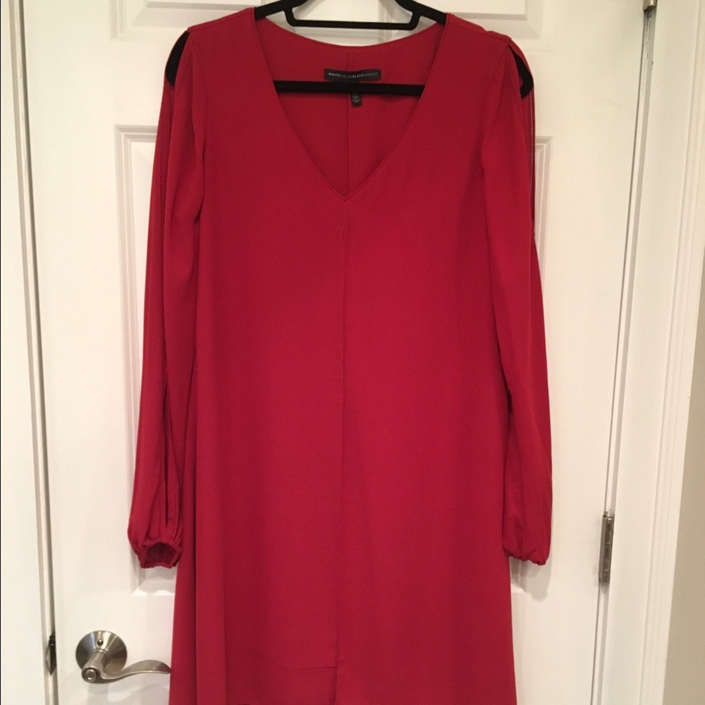 White House black market silky dress