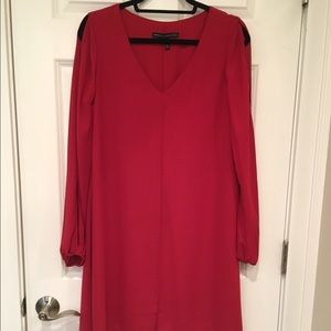 White House black market silky dress