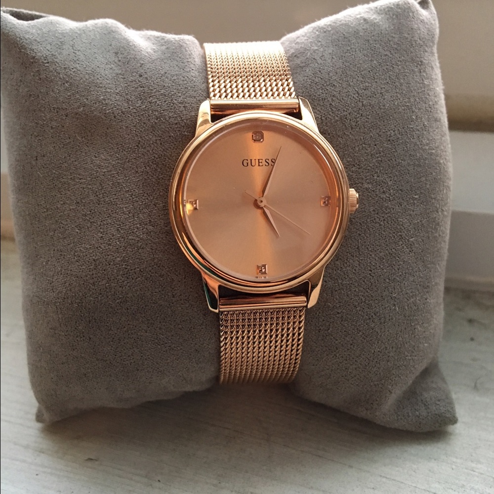 Rosegold watch by Guess