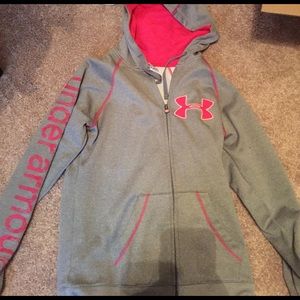 Under armor zip up