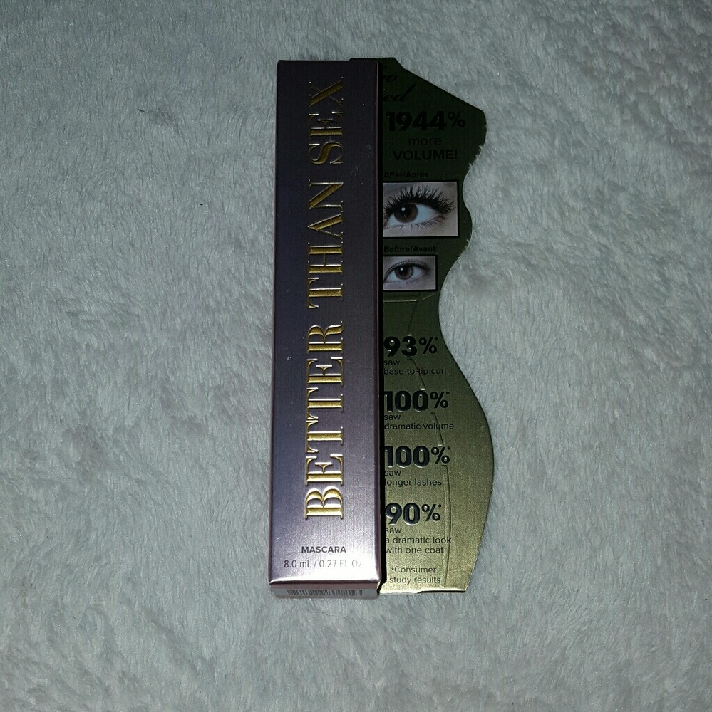 Too faced better than sex mascara