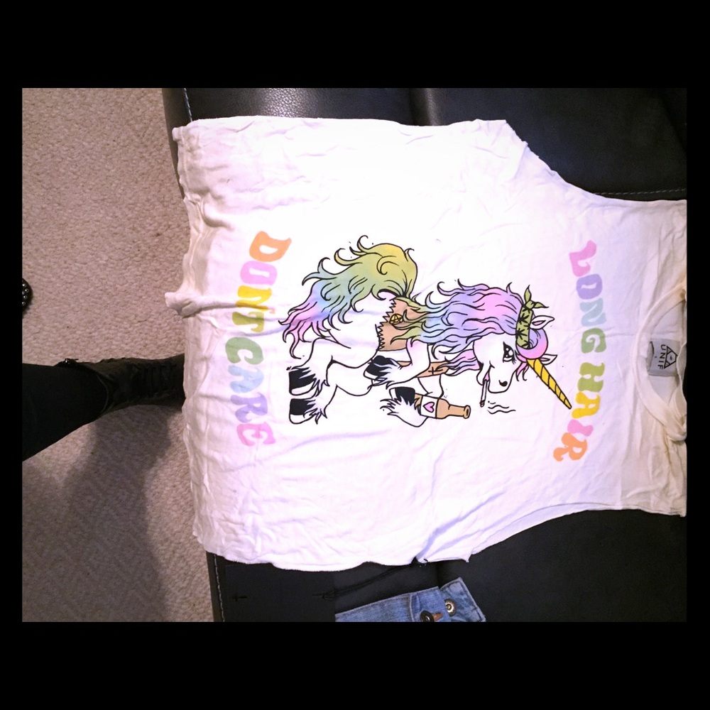 UNIF long hair don't care tank!