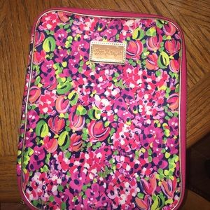 Lilly Pulitzer laptop case and folder organizer