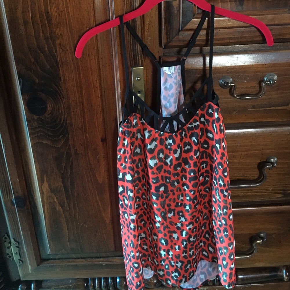 Beautiful cheetah top