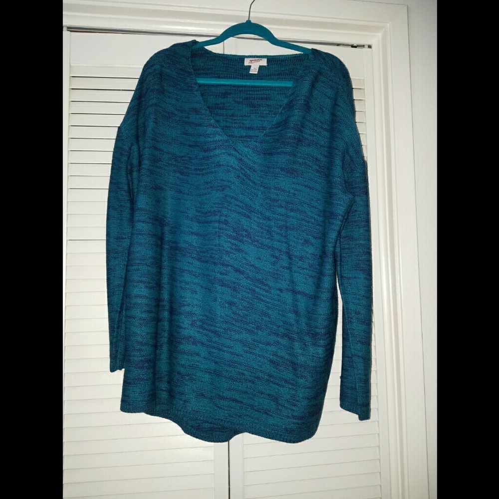 Woven sweater