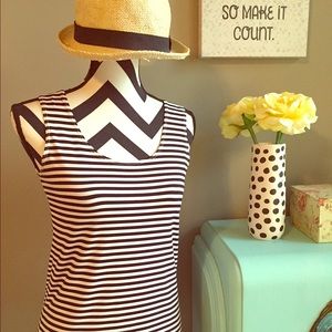 Chico's Striped Tank