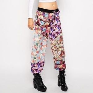The Ragged Priest Floral Joggers - Multicolor S/M