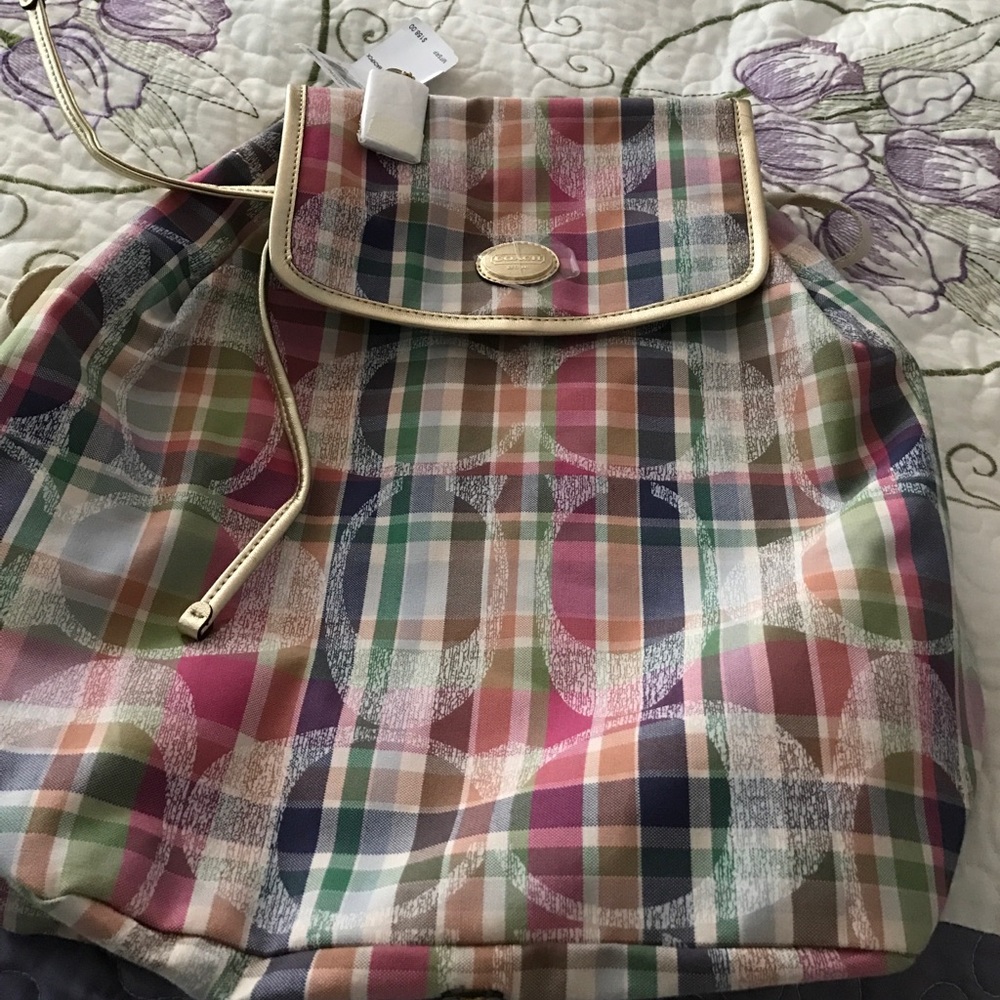 Brand New Coach Backpck