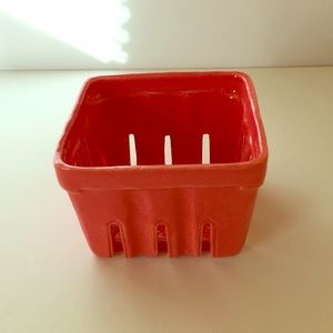 Anthropologie Other Ceramic Berry Basket Poshmark