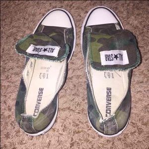 Camo Converse