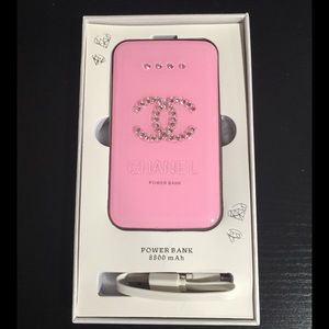 Chanel Rhinestone Powerbank