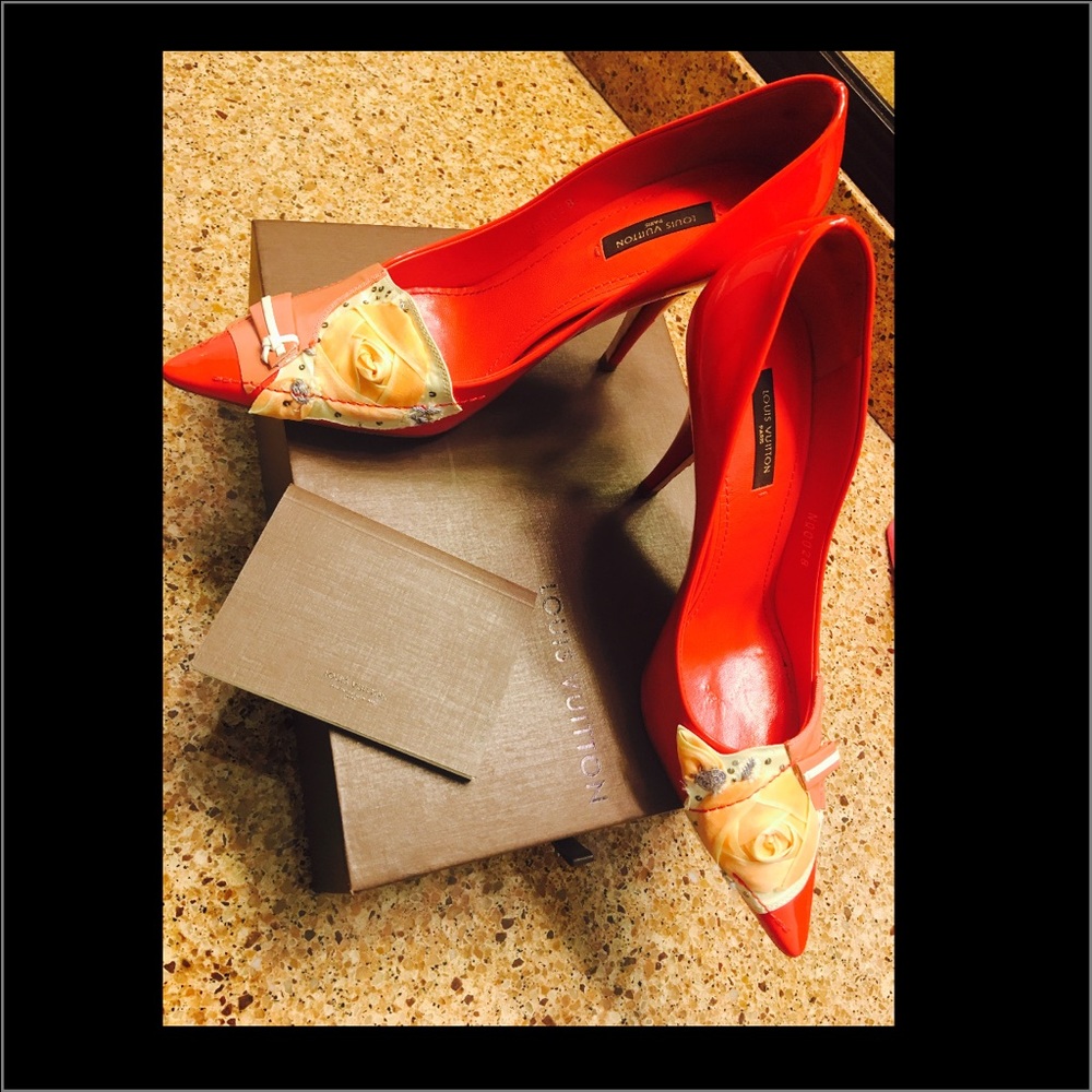 Louis Vuitton Red Shoes