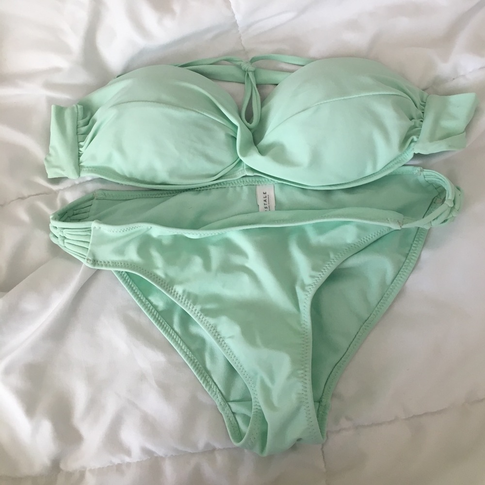 Light blue bikini