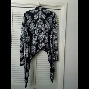 Black and white Tribal cardigan