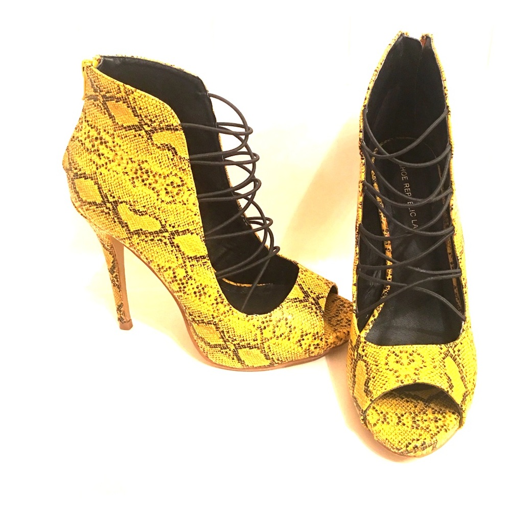 Golden Snake Print