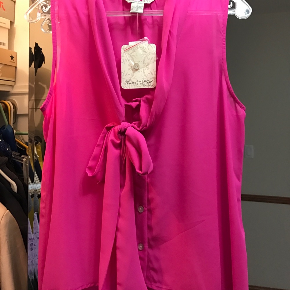 New pink top