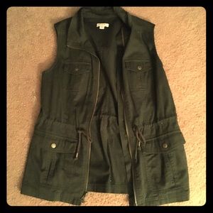 Army green vest