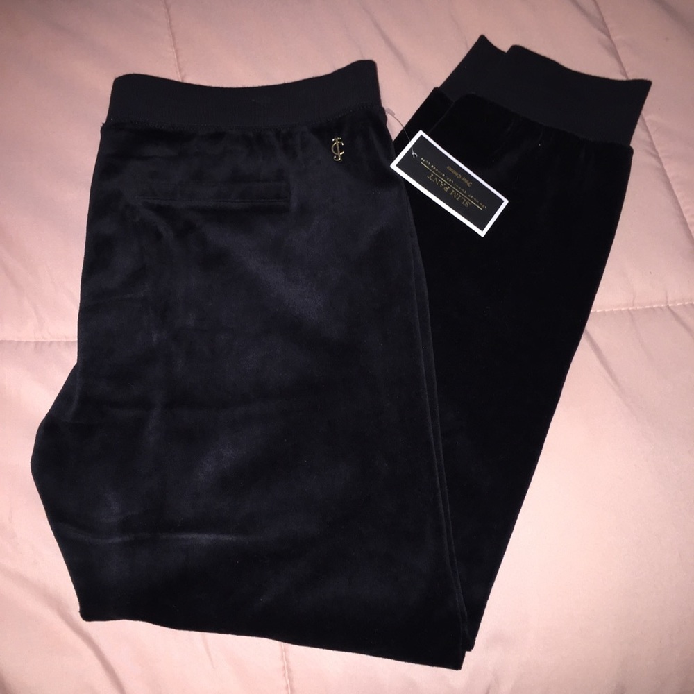 ⭐️NWT⭐️ Black JUICY COUTURE sweat pants size L