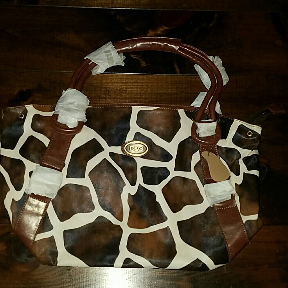 Giraffe Print Bag