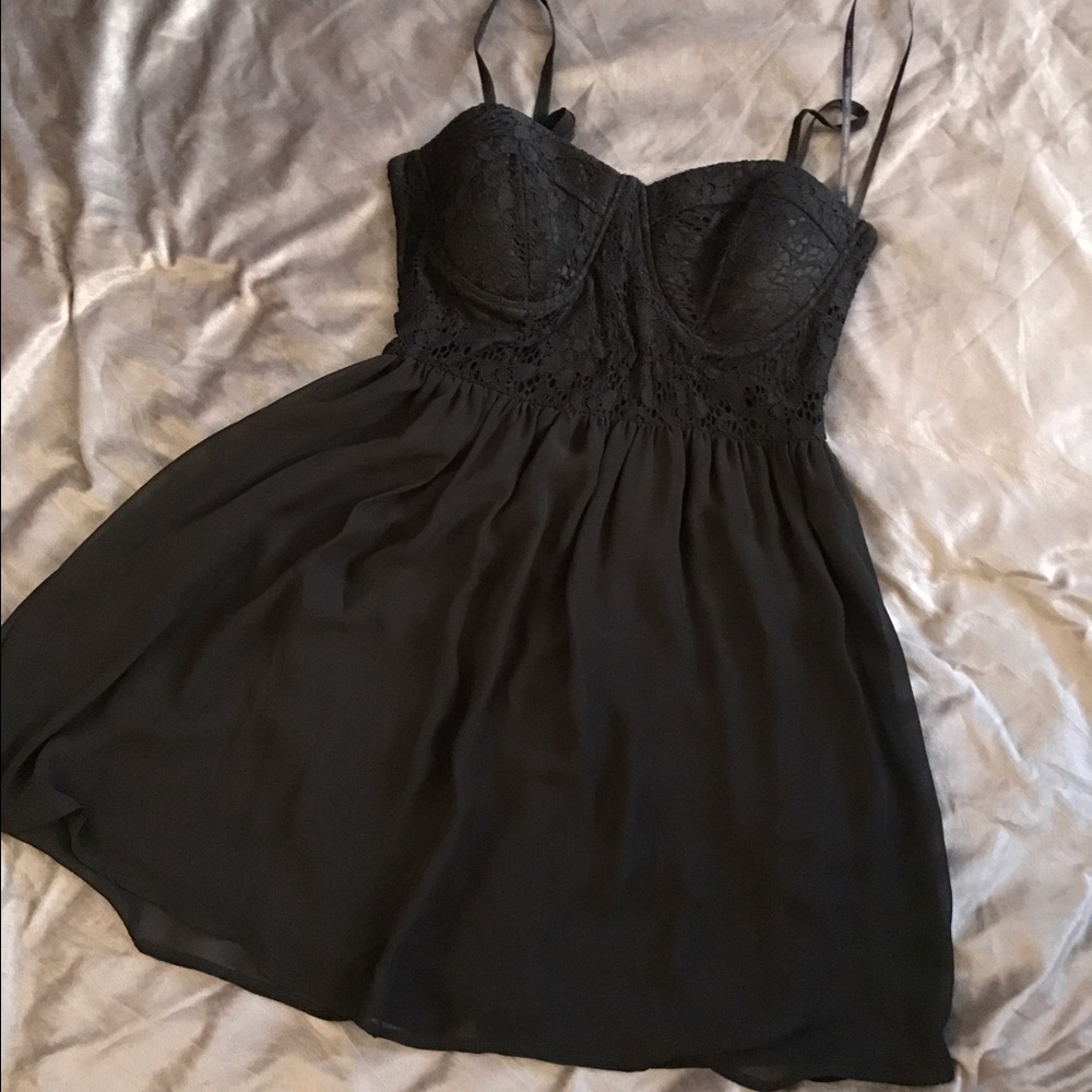Material girl black dress