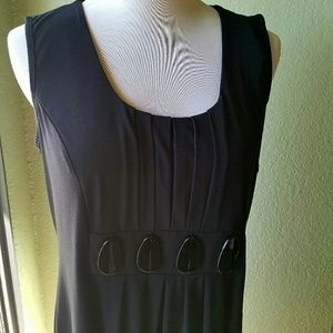 Little Black Dress with Stones Sz 16