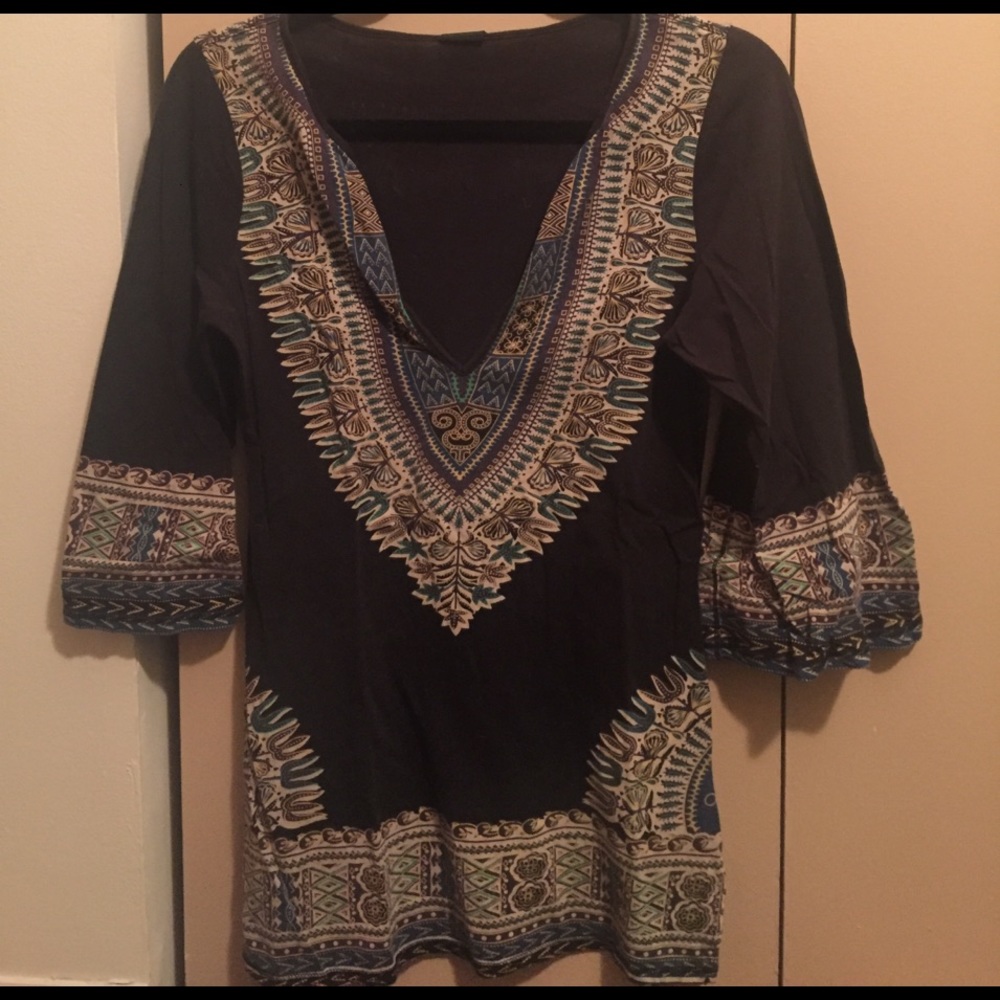 Lucky brand tunic size small