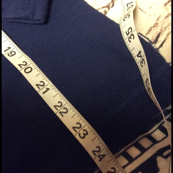 LIZ CLAIBORNE NAVY SWEATSHIRT - Picture 6 of 6