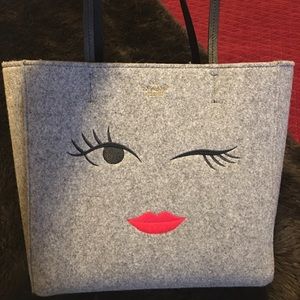 Kate Spade Limited edition Wink Grey purse