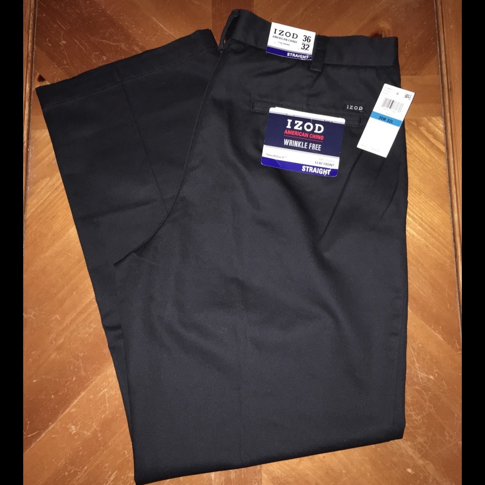 🎉HP🎉 IZOD 36X32 American Chino Flat Front Pants