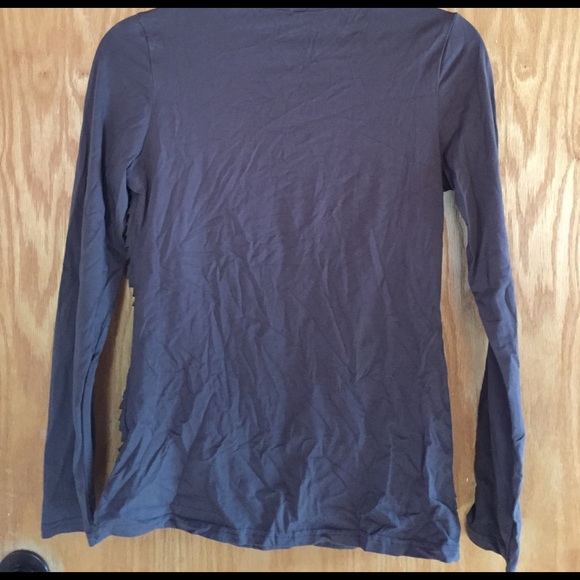 Mur Amir Long Sleeve Top with fringes - Picture 2 of 3