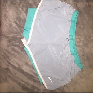 Blue/Grey Nike Running Shorts