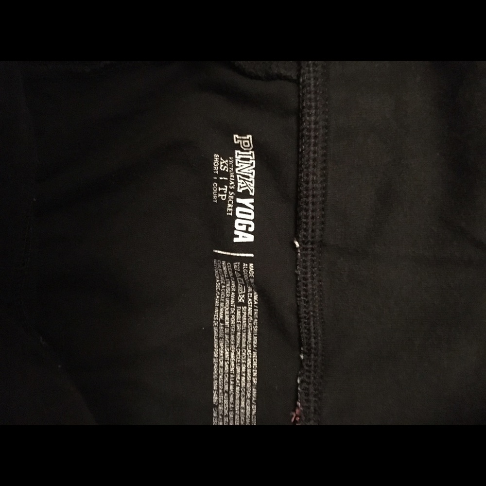 3 Pairs Pink Yoga Capris - Picture 3 of 3