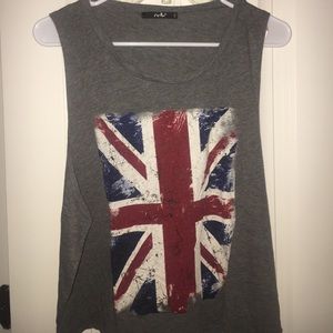 London flag tee top