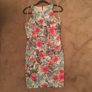 Guess floral bandage dress