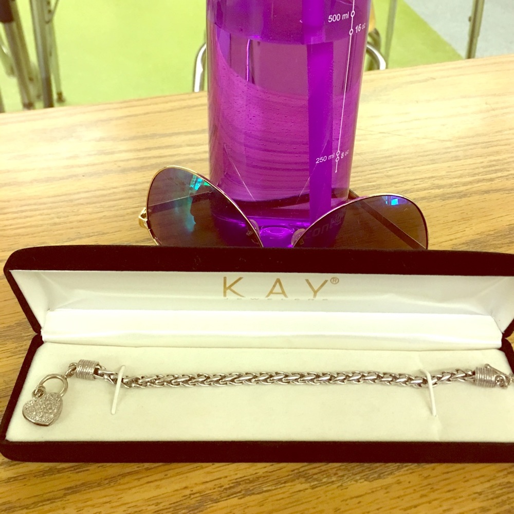 Silver bracelet worn only twice❤❤