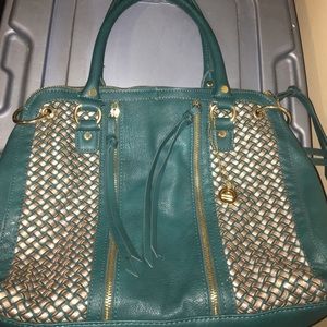 Aqua Green Shoulder Bag
