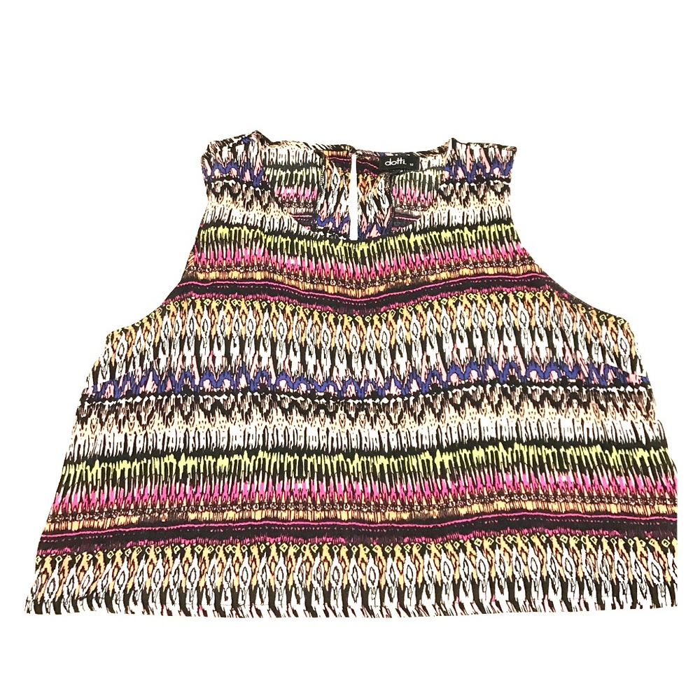 Patterned crop top