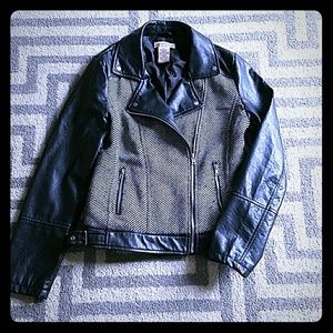 Black pleather jacket