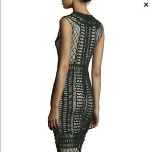 Alice and Olivia Nat Crocheted Sleeveless Midi