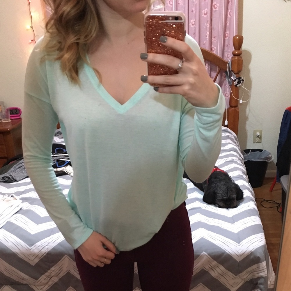 Victoria's Secret Long Sleeve V-Neck