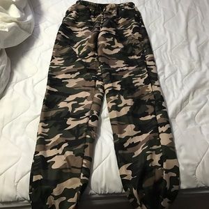 Camo joggers