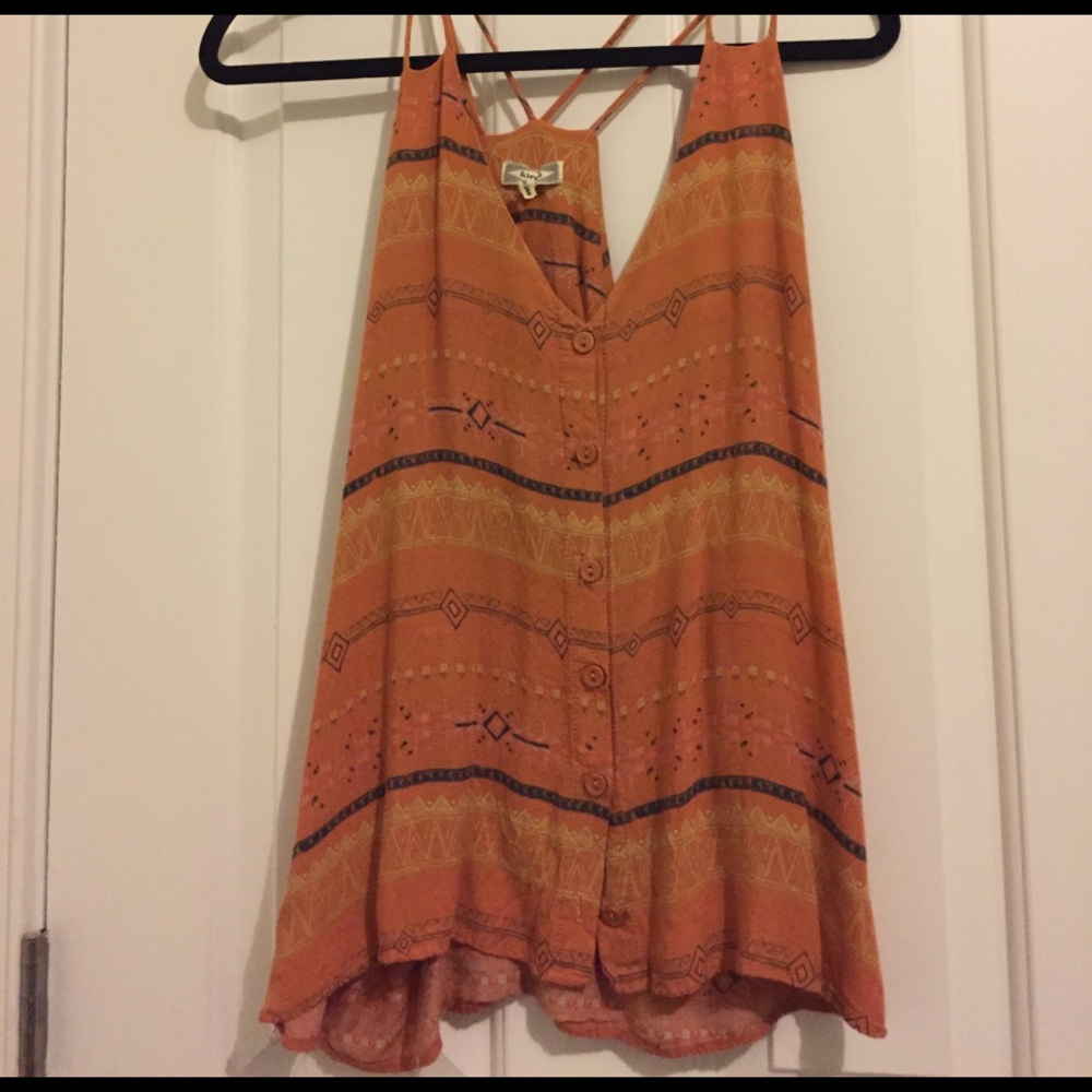 pacsun aztec tanktop