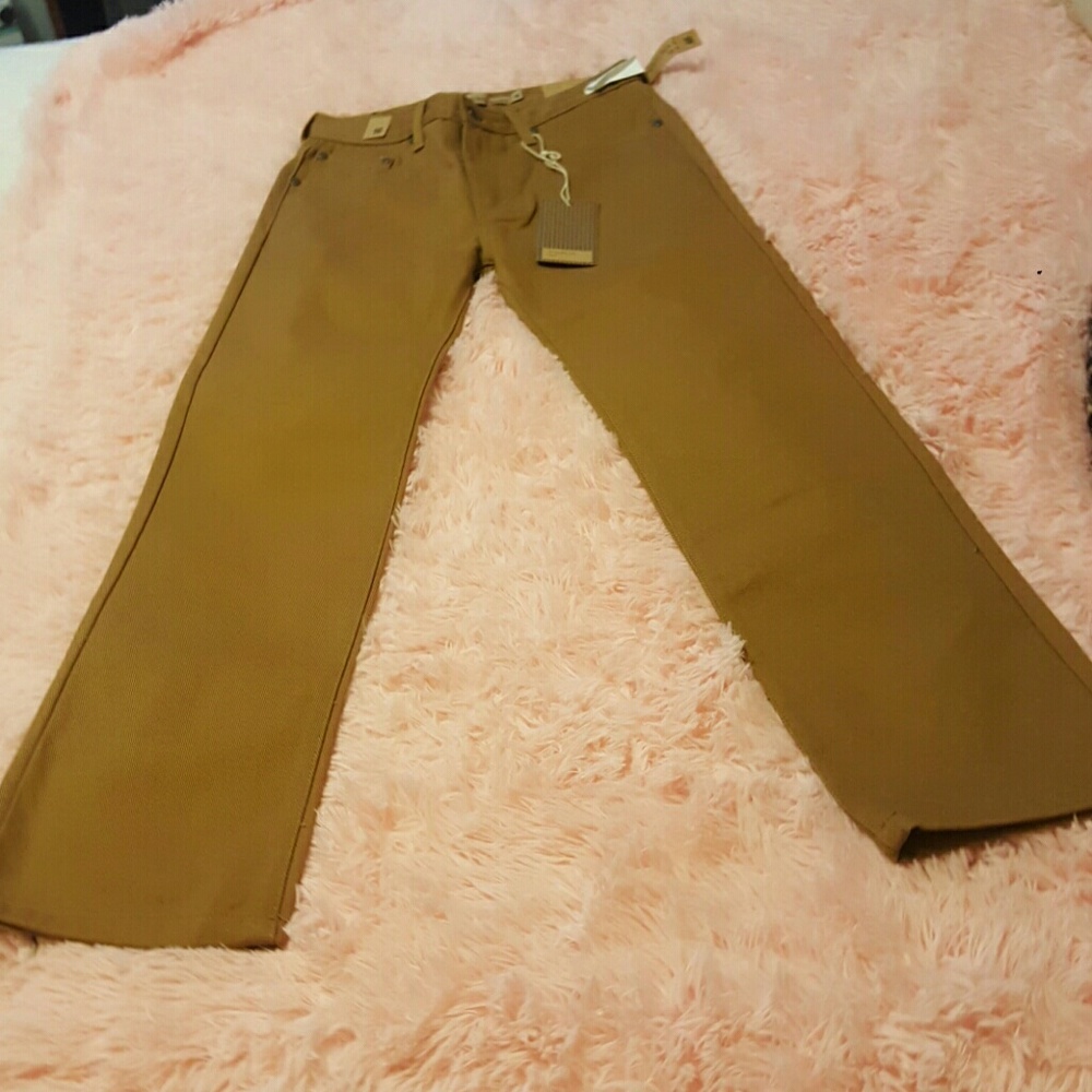 Boys,jeans mustard color