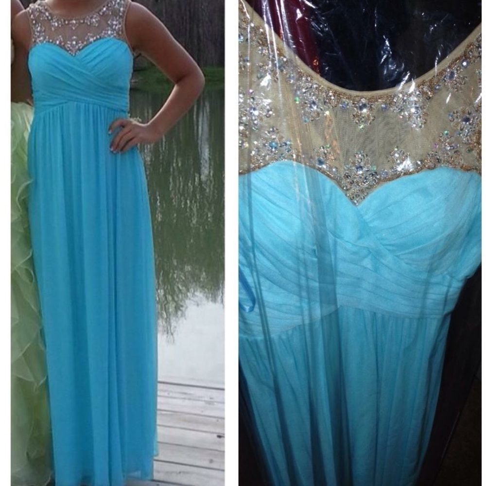 Blue Prom Dress