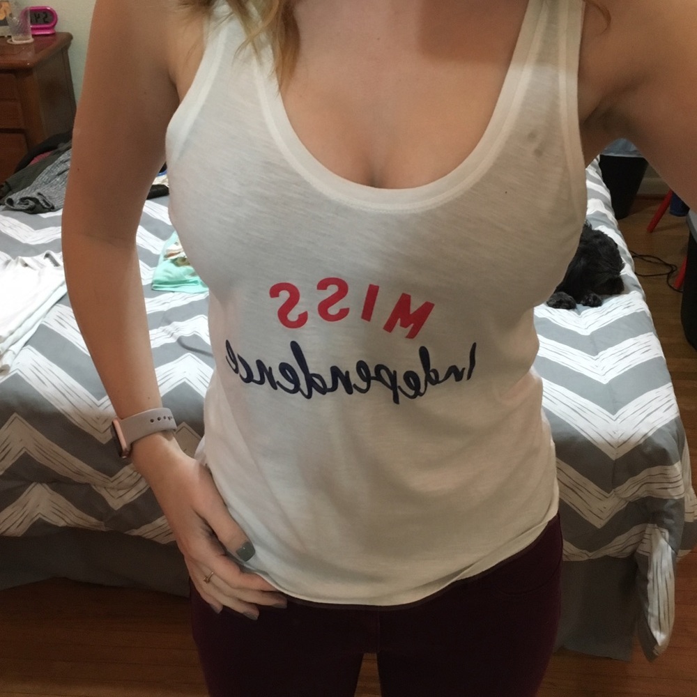 VS Victoria's Secret U-Back Tank